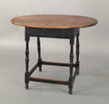 New England pine tavern table late 18th c