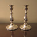 092151 STERLING SILVER CANDLESTICKS