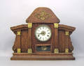 New Haven oak mantle clock