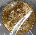090205 MEXICAN 50 PESOS GOLD COIN EAGLESERPENT