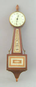 Ingraham mahogany banjo clock