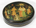 12239 RUSSIAN LACQUERED BOX H 1 L 35 D 275