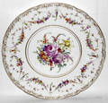 11265 DRESDEN PORCELAIN PAINTED CHARGER C1930