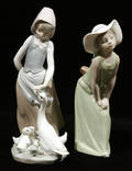 121311 LLADRO PORCELAIN FIGURES TWO