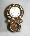 Baird  Co advertising clock for John Finzer  Brother tobacco company