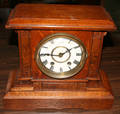 100164 SETH THOMAS OAK MANTEL CLOCK