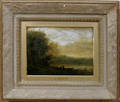 092198 AFTER J B COROT OIL ON PANEL LANDSCAPE