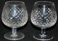 091228 WATERFORD LISMORE CRYSTAL BRANDY SNIFTERS