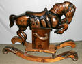 12298 AMERICAN CRAFTSMAN WOOD ROCKING HORSE L 59