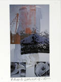 121350 RAUSCHENBERG LITHOGRAPH TANYAS VEIL WHALE