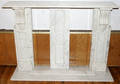111437 CARRARA MARBLE FIREPLACE SURROUND