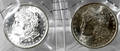 110304 US MORGAN SILVER DOLLARS 18820 1896P TWO