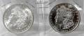 110302 US MORGAN SILVER DOLLARS 19040 18830 TWO