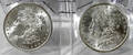 110300 MORGAN SILVER DOLLARS MS64 18891896 TWO