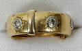 102350 YELLOW GOLD  DIAMOND BAND