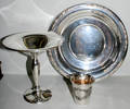 100202 INTL COURTSHIP SILVER DISH COMPOTE  CUP