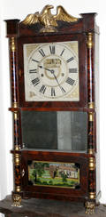 091286 UPSON MERRIMANS  CO MANTEL CLOCK