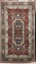 092242 ORIENTAL HANDMADE SILK RUG 50x30