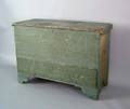 New England painted pine blanket chest late 18th c