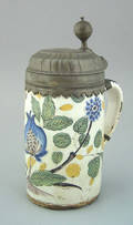 Delft tankard mid 18th c