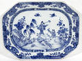 10304 CHINESE CANTON PORCELAIN PLATTER L 13