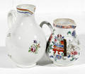 122392 CHINESE EXPORT PORCELAIN PITCHERS