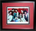 120360 COLOR AUTOGRAPHED PHOTO OF THE ROLLING STONES