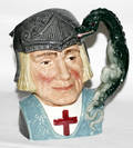 111497 ROYAL DOULTON PORCELAIN CHARACTER MUG GEORGE