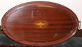 111487 ENGLISH INLAIDMAHOGANY TRAY