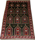 110349 BELUCHISTAN WOOL PRAYER RUG 26 X 41