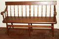 101406 CANADIAN MIXED HARDWOOD DEACONS BENCH