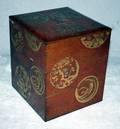 092281 JAPANESE LACQUER NESTING BOXES 19TH C FIVE