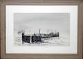 12373 PAUL REMELY WATERCOLOR PORT CLYDE DOCK