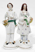 12352 ENGLISH STAFFORDSHIRE FIGURES H 825