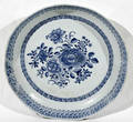 10381 CHINESE BLUE  WHITE EXPORT PORCELAIN BOWL