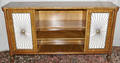 121410 BAKER FURNITURE CO SATINWOOD CREDENZA