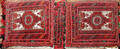 112356 BOKHARA SADDLEBAGS MADE INTO PILLOWS
