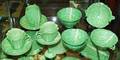 111514 DODIE THAYER DOTTERY LETTUCE LEAF WARE