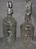 102458 HAND CUT CRYSTAL DECANTERS