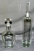 102457 CRYSTAL WINE DECANTERS