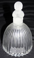 100345 GOEBEL FROSTED GLASS BELL