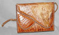 090371 ALLIGATOR LADIES PURSE
