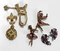 090338 COSTUME JEWELRY GROUPING