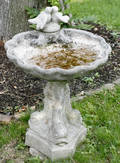 122469 STONE BIRD BATH