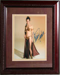 110411 CARRIE FISHER AUTOGRAPHED PHOTO STAR WARS