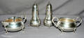102496 FISHER STERLING SILVER CREAMER  SUGAR BOWL