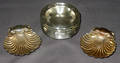 102493 TOWLE STERLING  SHEFFIELD SHELL NUT DISHES