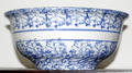 101480 BLUE SPONGEWARE WASH BOWL
