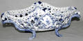 092345 MEISSEN PORCELAIN PIERCED FRUIT BASKET