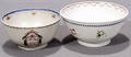 091416 CHINESE ARMORIAL  LOWESTOFF PORCELAIN BOWLS